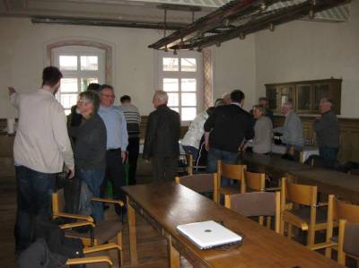 Öffentliche Mitgliederversammlung 2013 - Öffentliche Mitgliederversammlung mit Besichtigung des Ratsaals im "Alten Rathaus"